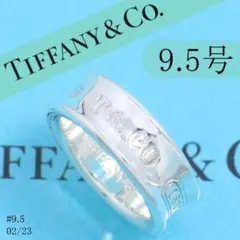 ティファニー　TIFFANY　9.5号　ナロー リング　定番　良品　0223