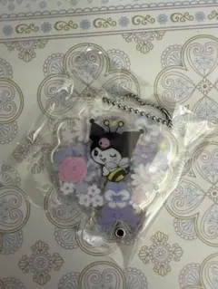 クロミカスタムアクリルチャーム花柄