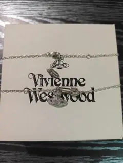 Vivienne Westwood 安全ピン オーブ ネックレス シルバーのサムネイル