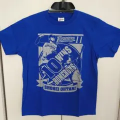 大谷翔平選手 10勝10本塁打記念Tシャツ 北海道日本ハムファイターズ時代