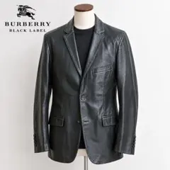 2026年最新】BURBERRY BLACK LABEL メンズ レザージャケット