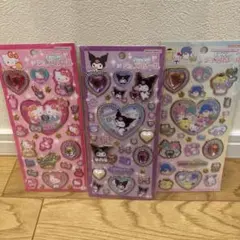 ジュエルシール　サンリオキャラクター　クロミ　キティ