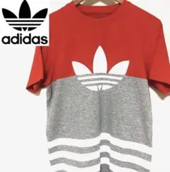 adidas アディダス Tシャツ 半袖 ビッグロゴ トレフォイル プリント