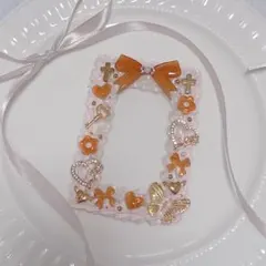 ♡ホイップデコ　トレカケース　ブラウン