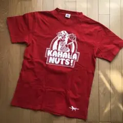 ラブラドール　ラブラ　ユニセックスＴシャツ KAHALA NUTS! 赤 M