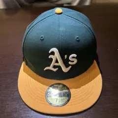 NEW ERA 59FIFTY アスレチックスキャップ　7 3/4