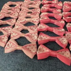 手芸材料　布製リボン　30個 ①