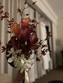 【極美品】カラー韓国風ウェディングブーケ