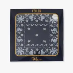 ロンハーマン別注FEILER Bandana Handkerchief 白