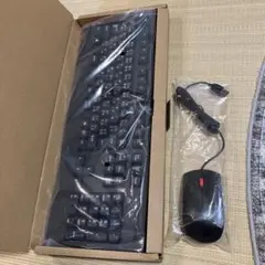 Lenovo 有線キーボード・マウス　新品未使用品