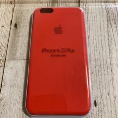 iPhone 6s plus シリコンケース 純正 レッド
