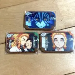 鬼滅の刃 キャラクター缶バッジ 3個セット