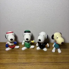 値下げ！McDonald's Snoopy フィギュア 4体セット