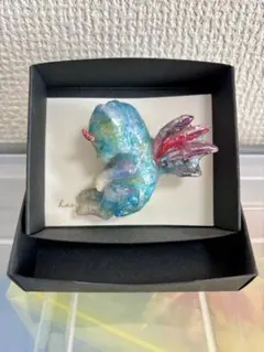 ブローチ デザフェス バッジ ハンドメイド クリーチャー 猫 デビル
