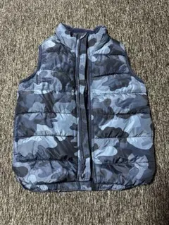 迷彩柄 ダウンベスト 5year