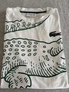 LACOSTE ラコステ ワニ柄 Tシャツ ホワイトのサムネイル