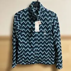 UNIQLO プリントフリースフルジップジャケット L 長袖