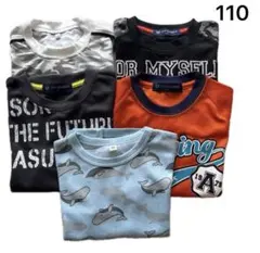半袖Tシャツ 5枚セット110cm