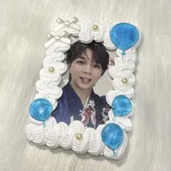 【No.146】ホイップデコ B8 トレカケース ホワイト 白 青 塩﨑太智