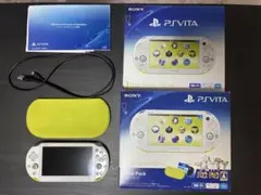 PS Vita 2000 ライムグリーン/ホワイト 本体