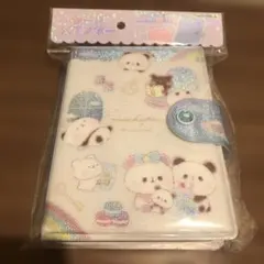 【新品】【匿名配送】シールバインダー　もちもちぱんだ 空　カミオジャパン