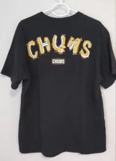 【400】CHUMS ブラック Tシャツ サボテン XL