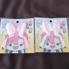 ウサギの耳ヘアバンド 2個セット