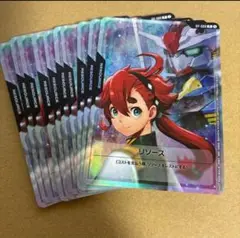 10枚セット　vジャンプ　ガンダムカードゲーム　スレッタ　エアリアル　リソース