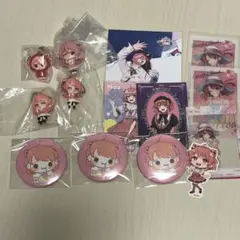 カラフルピーチ のあ まとめ売り 直筆缶バッジなど