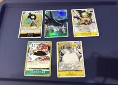 ワンピースカード　5枚
