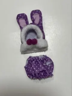 服のみ シルバニアファミリー赤ちゃん用 カラフルうさぎコスチューム 新品未使用