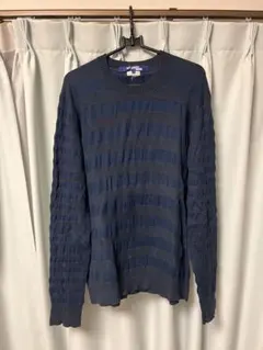 JUNYA WATANABE MAN CDGボーダーニット L - メルカリ