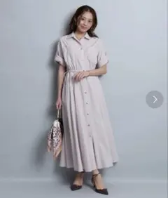 ジャスグリッティー　シャツワンピース
