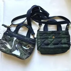 琥*み様 【ミニバッグ２セット】透明ポケットあり 匿名配送