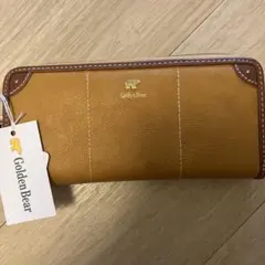 Golden Bear レザー長財布 ブラウン