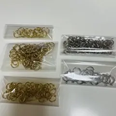 ハンドメイド　イヤリング金具　ゴールド・シルバー多数セット