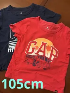 baby GAP Tシャツ 2枚セット 働く車　105cmのサムネイル