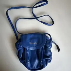 Repetto 青 レザー ショルダーバッグのサムネイル