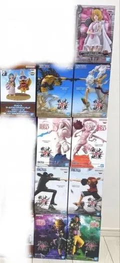 ワンピースフィギュア　10体まとめ売りセット
