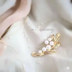 【即日発送‼️】ブローチパールブローチ　入学式卒業式コサージュビジュー　卒園入園