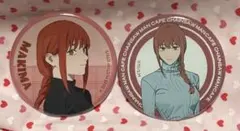 劇場版 チェンソーマン ・カフェ・缶バッチ・マキマセット