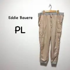 731◆Eddie Bauer ベージュ カーゴパンツ PL テンセル