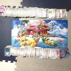 ポケモンカードデッキとプレイマットセット