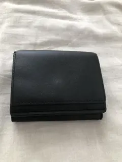 廃盤 激レア 無印良品 無印 muji 財布 ウォレット 三つ折り シボ 黒 廃盤 激レア 無印良品 無印 muji 財布 ウォレット 三つ折り シボ
