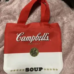 ラス1 未使用品 キャンベルスープデザイン オリジナルミニバッグ 非売品