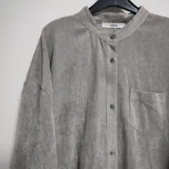 ジャーナルスタンダードレリューム　バンドカラーシャツワンピース