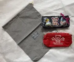 TINKERBELL　未使用　ノベルティ　巾着＆ペンケース＆ポーチ