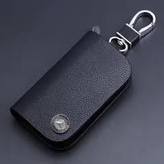 メルセデス・ベンツ キーケース レザー 革 キーカバー 高級 黒 1