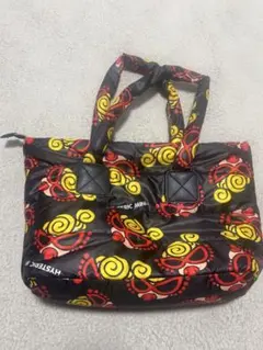 ヒスミニ　HYSTERIC MINI 総柄 キルティング トートバッグ