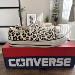 コンバース オールスター US企画 レオパード柄 ヒョウ柄 26.5cm